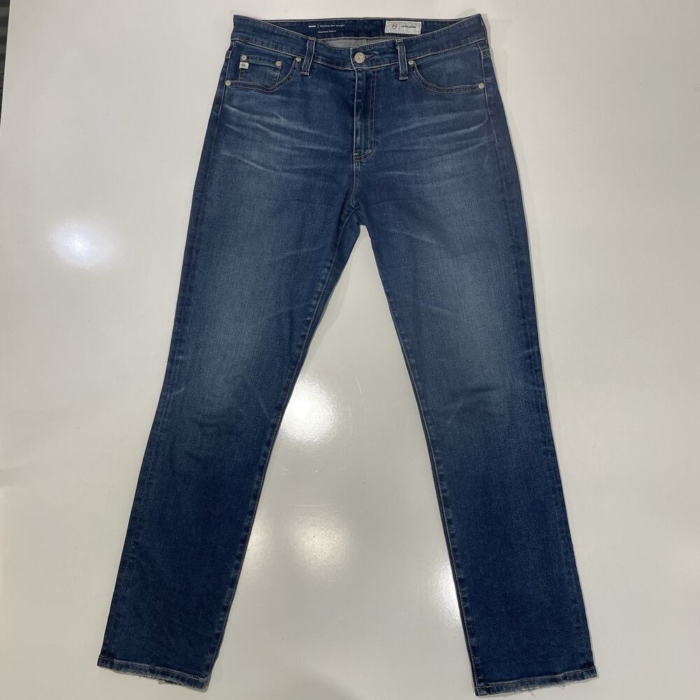 AG Adriano Goldschmied Mari Jean Mid-Rise Slim Straight Women’s 30x30 Japanese